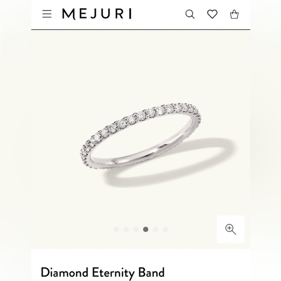 Mejuri Diamond Eternity Band - Picture 1 of 7